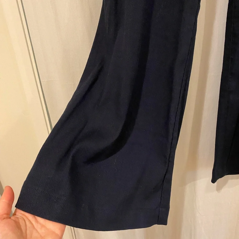 Anthropologie Wide Leg Denim Pants - Picture 3 of 6